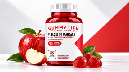 GOMITAS DE VINAGRE DE MANZANA